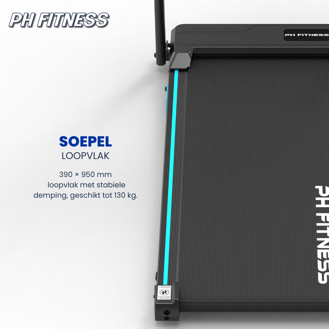 SmartRun Loopband 12km/h Incline tot 12%