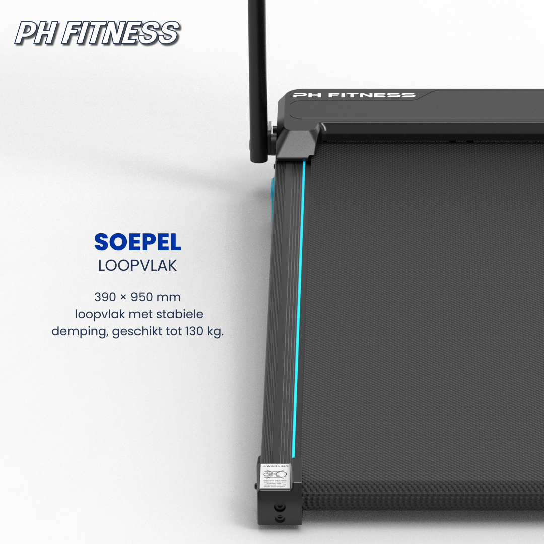 Endurance Loopband 12km/h Incline tot 12%