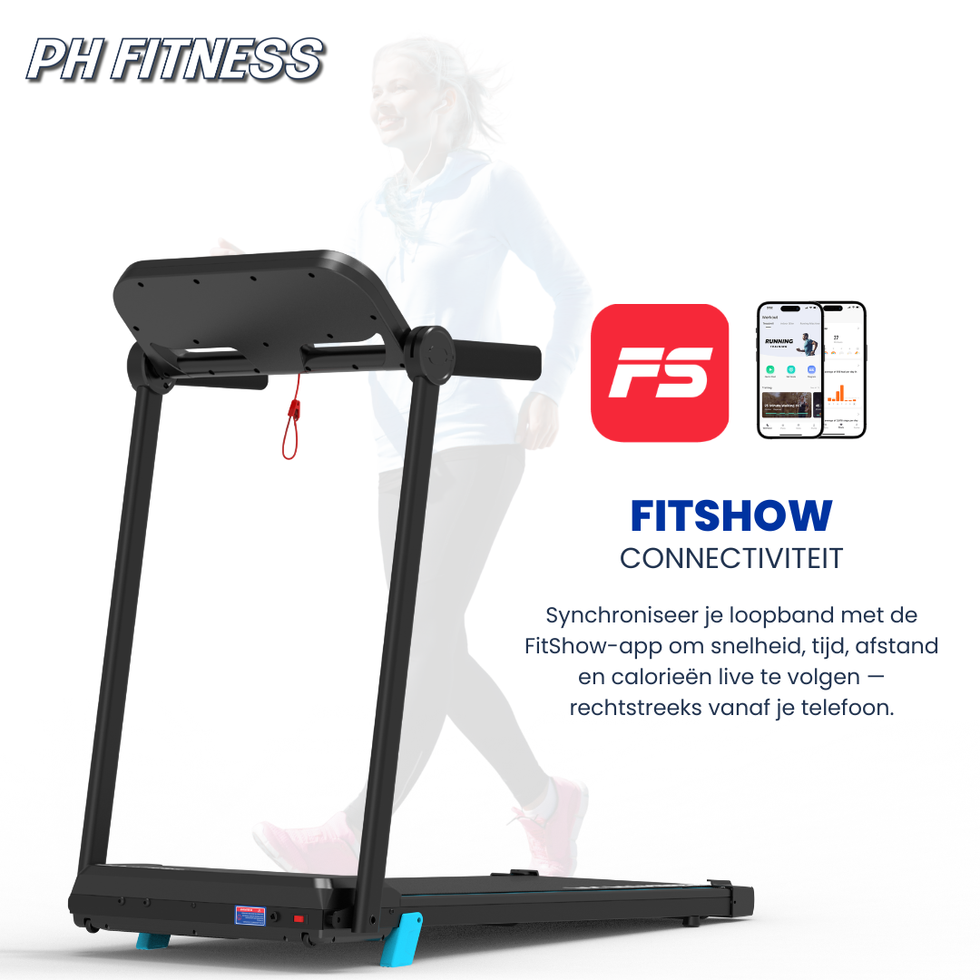 Endurance Loopband 12km/h Incline tot 12%