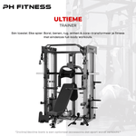 All - in - One Home Gym – 160KG Gewichtstapel – Smith Machine + Kabelsysteem – Full Body Krachtstation - PH Fitness
