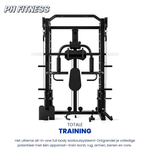 All-in-One Home Gym Power Rack - 160KG Weight Stack - Physical Sports Group B.V.