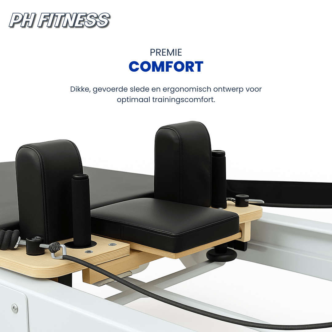 Aluminium Pilates Reformer - Foldable Edition - Physical Sports Group B.V.