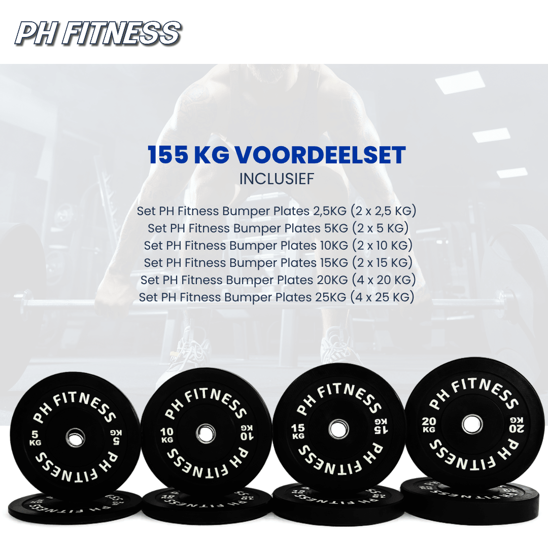 Bumper Plate Olympic Edition Sets - Physical Sports Group B.V.