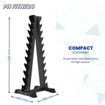 Dumbbell Torenrek – Geschikt voor 2KG – 20KG Hex Dumbbells (10 Paar) - PH Fitness