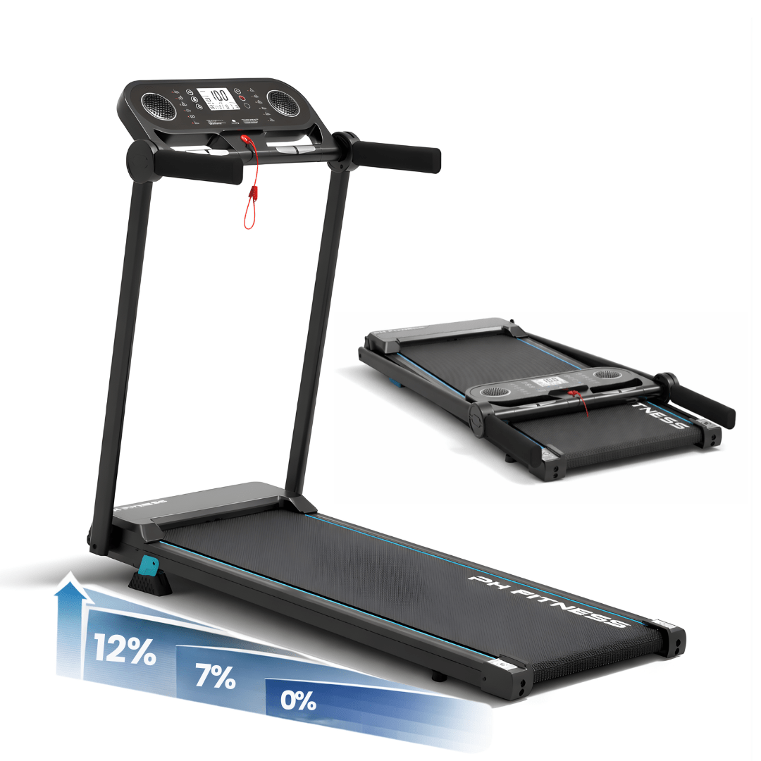 Endurance Loopband 12km/h Incline tot 12% - PH Fitness