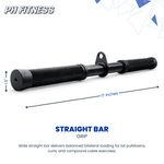 Kabel Accessoire Set 7 - Delig – Complete Cable Attachment Kit voor Home Gym, Krachttraining, Lat Pulldown, Triceps & Full Body Training - PH Fitness