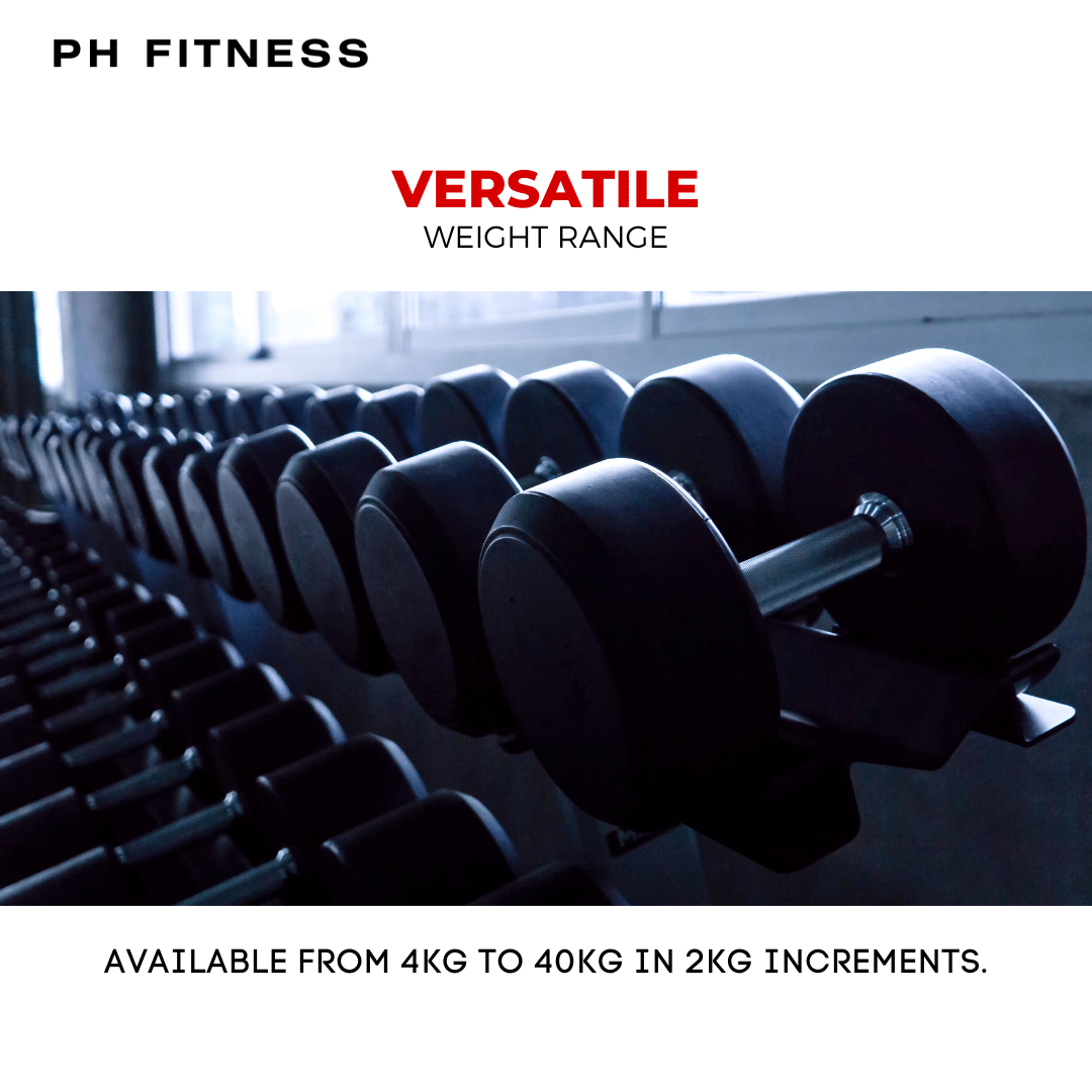 Polyurethaan Dumbbells - PH Fitness