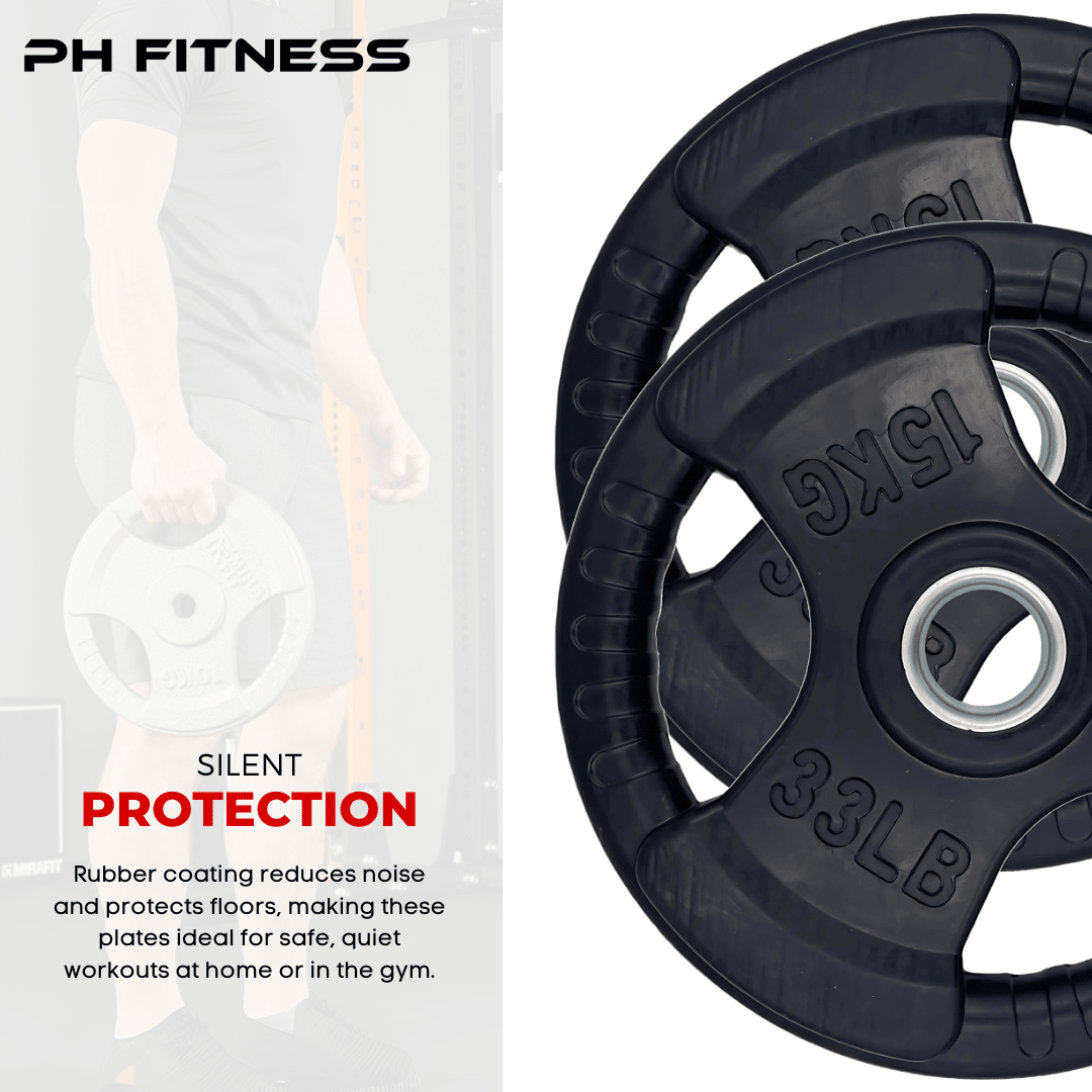 Tri Handle Plates - Olympic Edition - Physical Sports Group B.V.