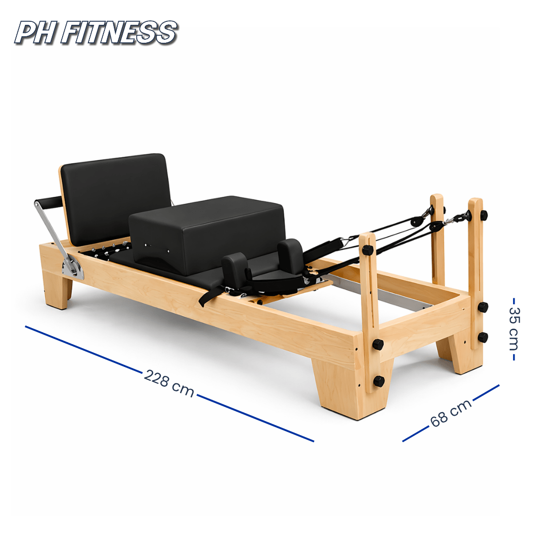 Wooden Pilates Reformer - Physical Sports Group B.V.